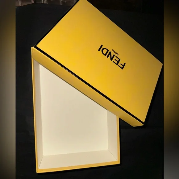 FENDI ROMA BOX 12”x9x4”, Comes W/Protective Bag, Giftable/Storage, 2 in 1 Items - Picture 5 of 8